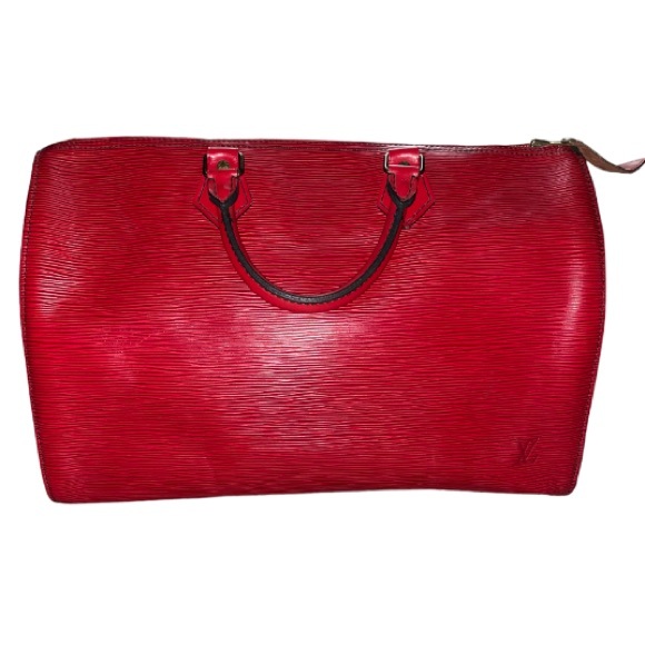 Louis Vuitton Handbags - Louis Vuitton Castilian Red Speedy 35